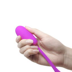 Pretty Love - Oeuf Vibrant Julius Imperméable-Rechargeable Violet